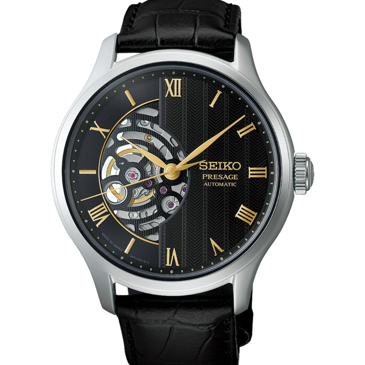 Seiko Presage Semi-Skeleton Japanese Garden HCB008J1 Watch