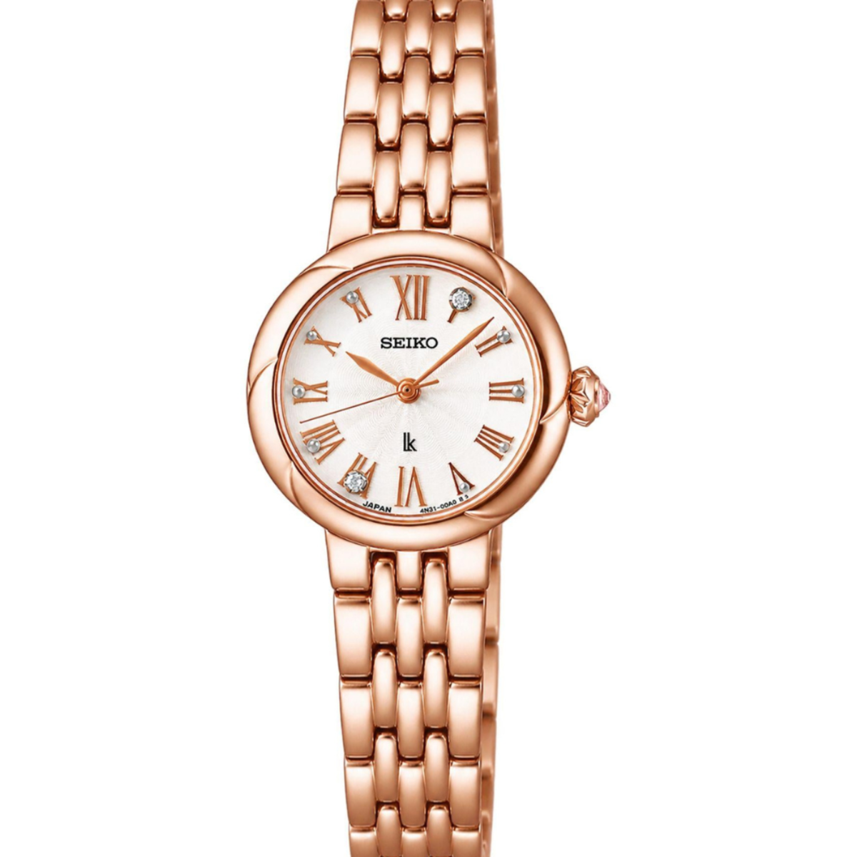 Seiko Lukia Grow Peony Blossoms Women's Quartz Watch SSWA008J