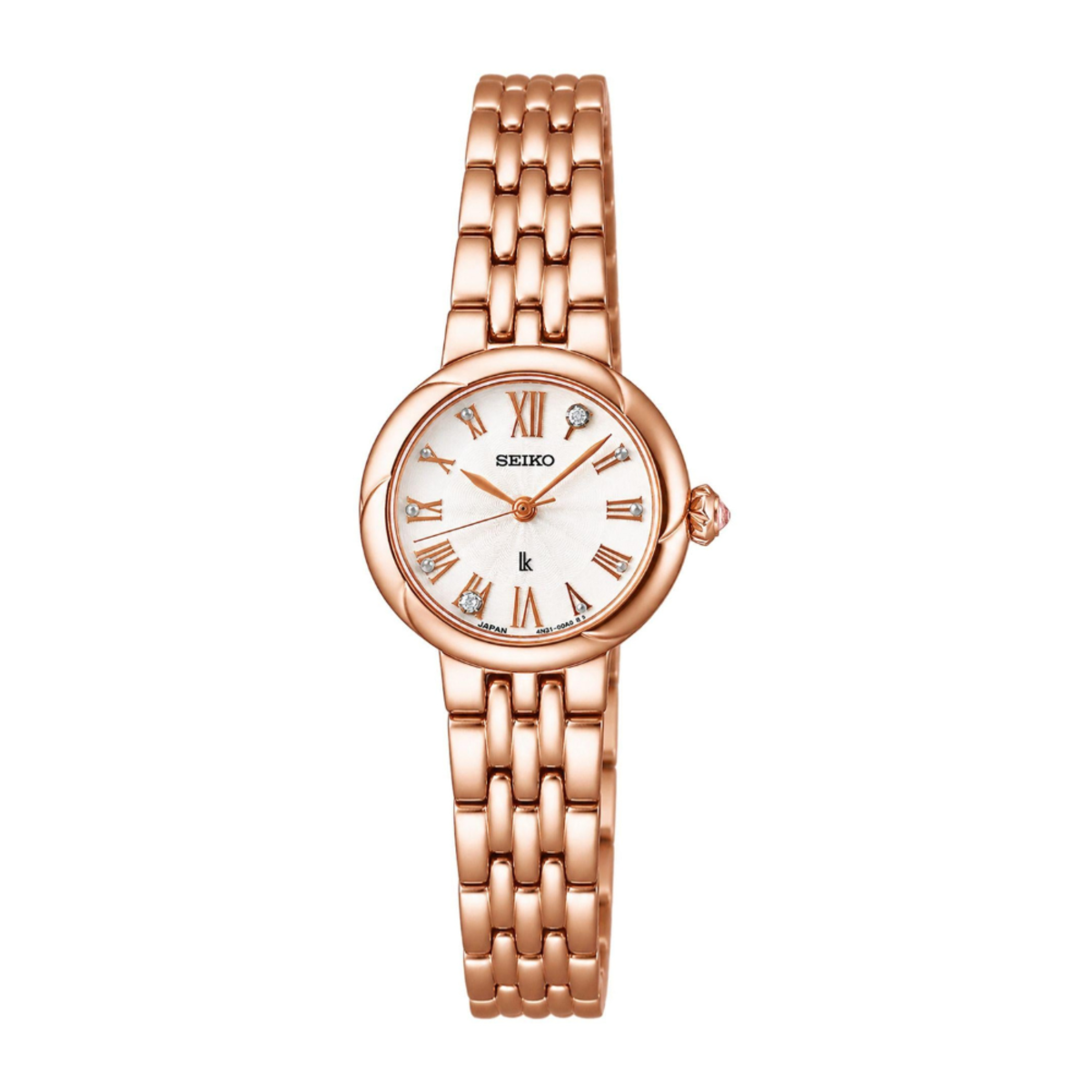 Seiko Lukia Grow Peony Blossoms Women's Quartz Watch SSWA008J