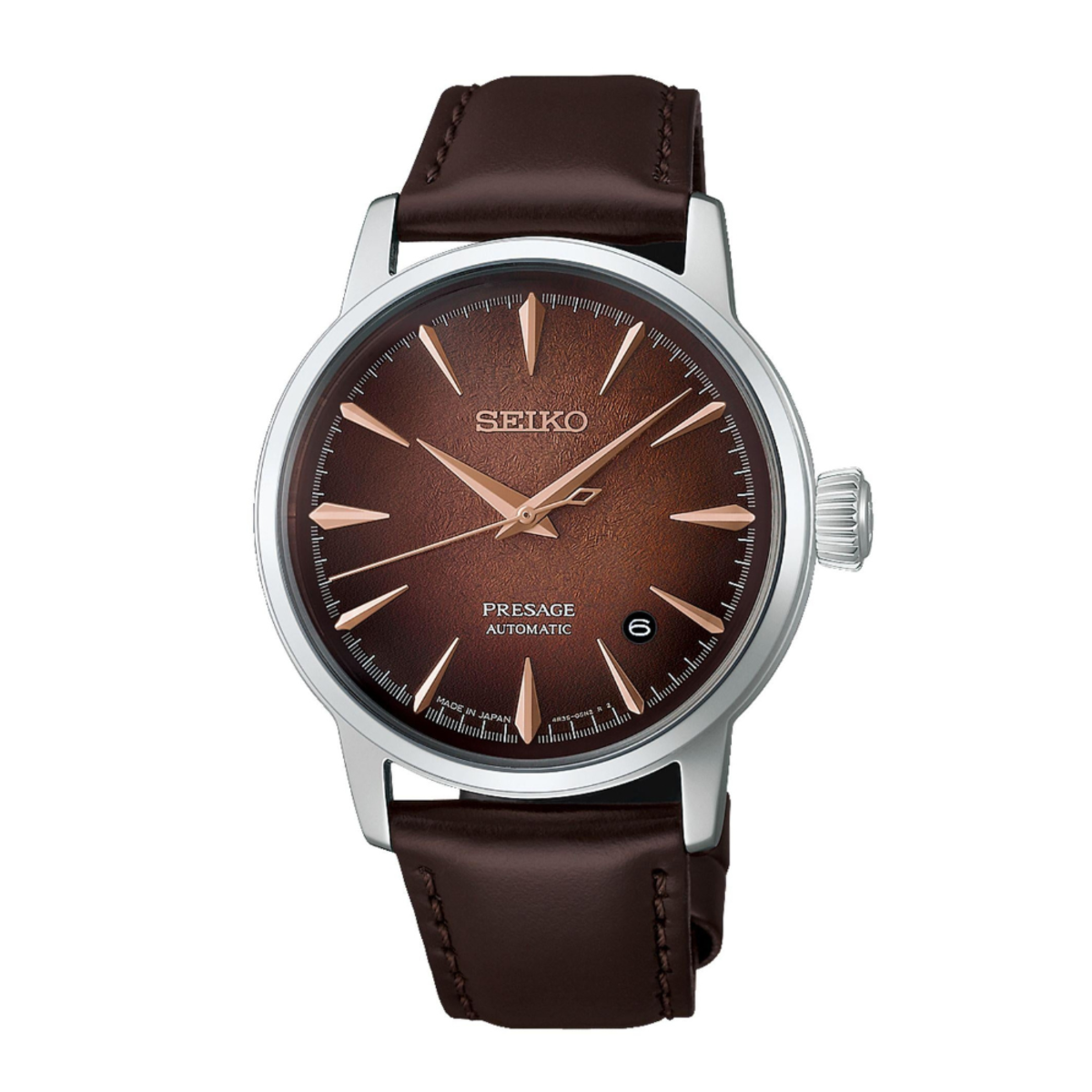 Seiko Presage Cocktail HCB003J1 Time Whisky Mist Automatic Watch