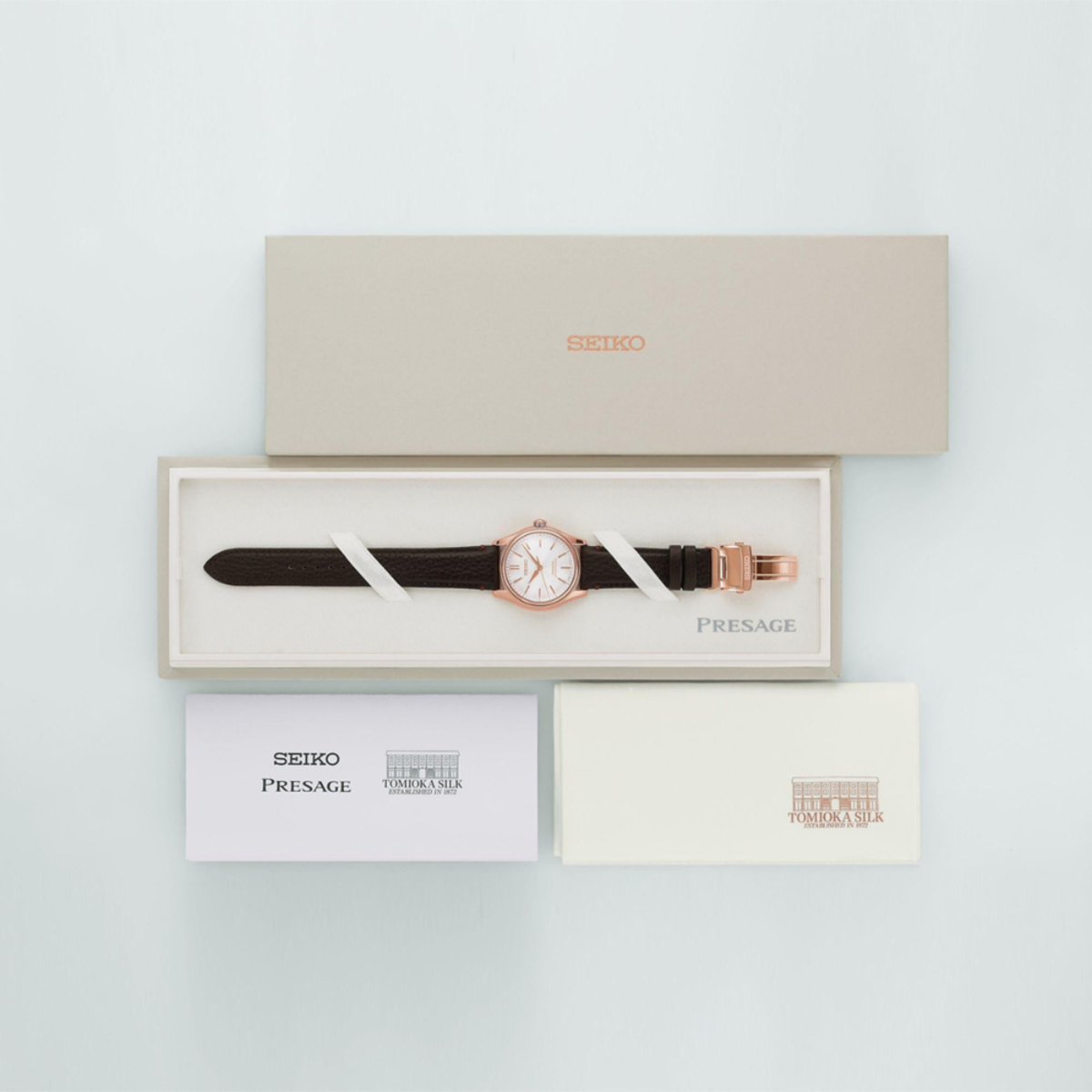 Seiko Presage Classic Series Tomioka Silk Limited Edition Watch HCC008J1