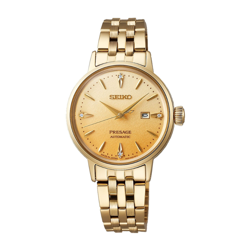 Seiko Presage Cocktail Time SRE018J1 | 'Eggnog' Automatic Women's Watch