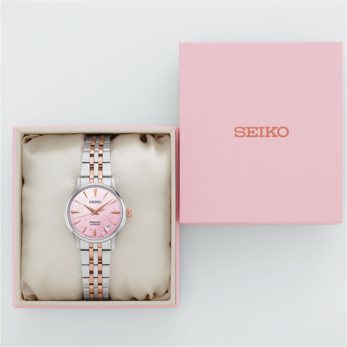 Seiko Presage "Sakura Aviation" SRPM06J1 – Cocktail Time Limited Edition
