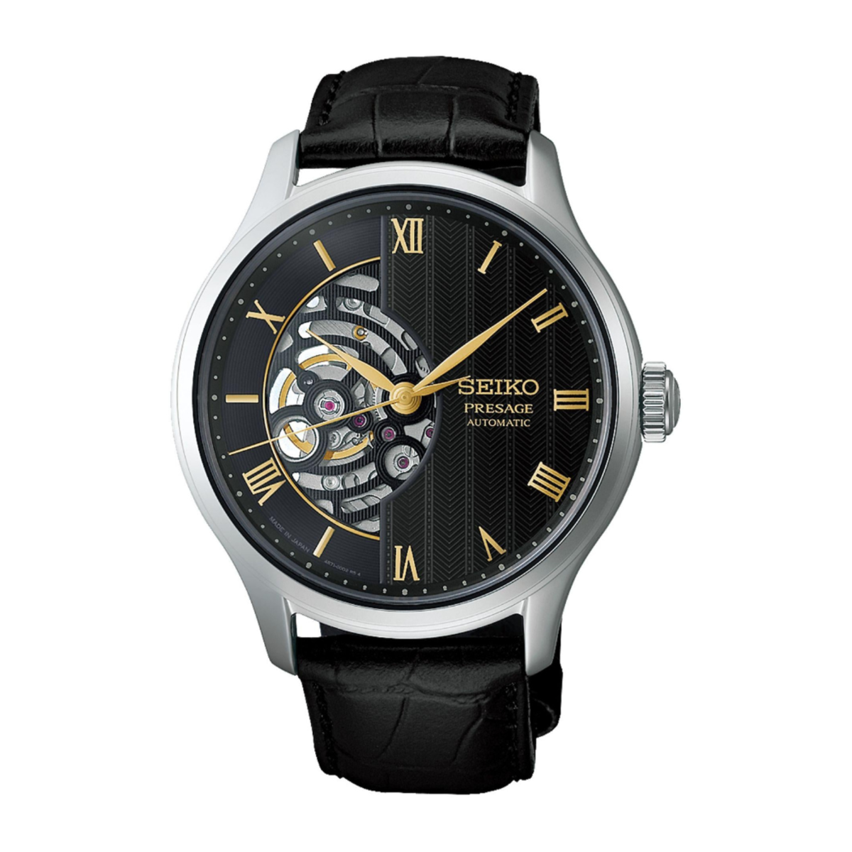 Seiko Presage Semi-Skeleton Japanese Garden HCB008J1 Watch