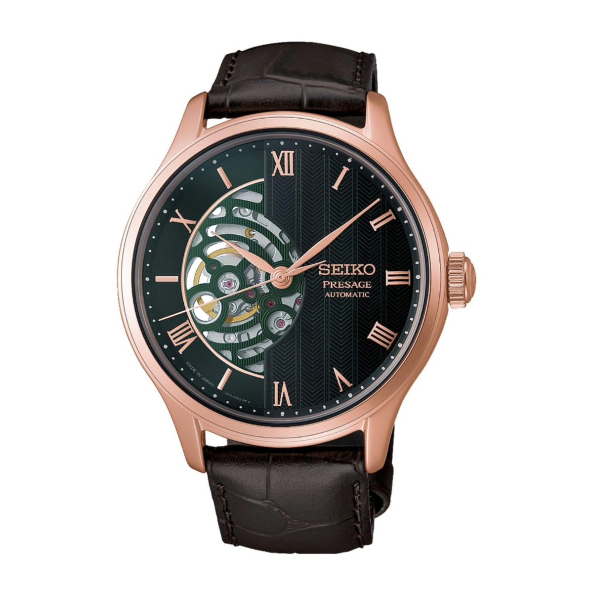 Seiko Presage Japanese Garden Semi-Skeleton HCB007J1 Watch