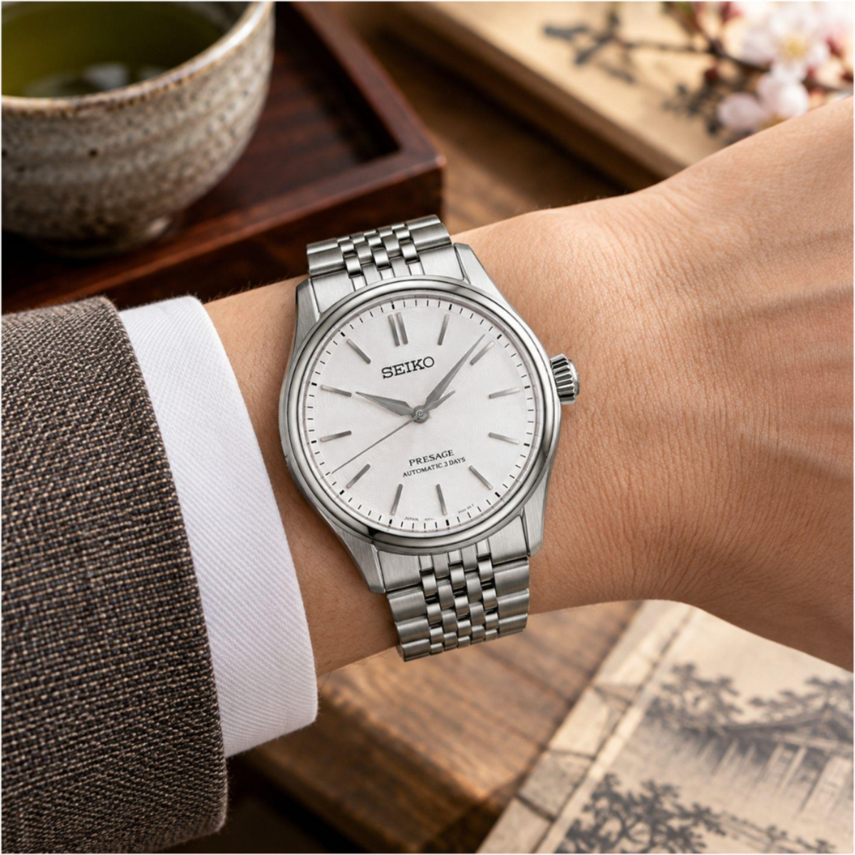Seiko Presage Classic Series Shironeri Unisex Automatic HCC001J1 Watch