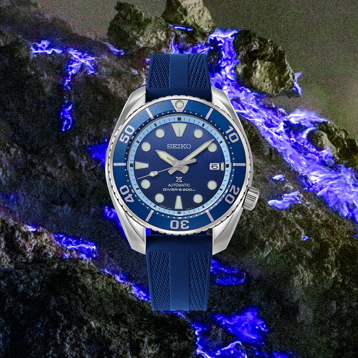 Seiko Prospex SPB543J SPB543 Blue Fire Crater Limited Edition