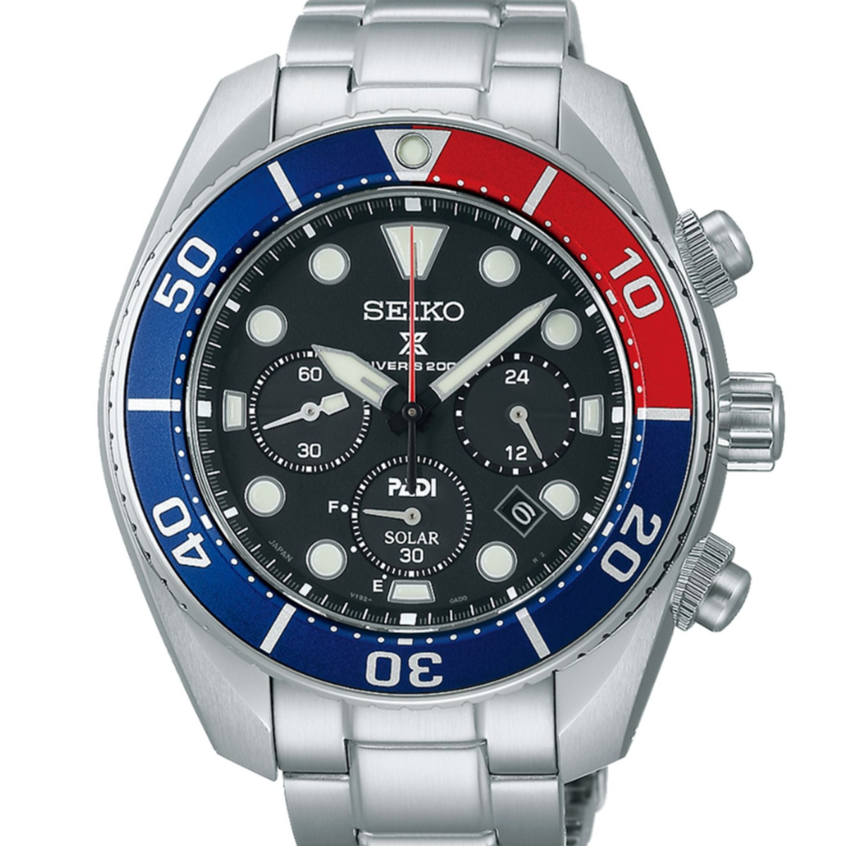 Seiko Prospex Solar Chronograph Padi Edition SSC795J1 Watch