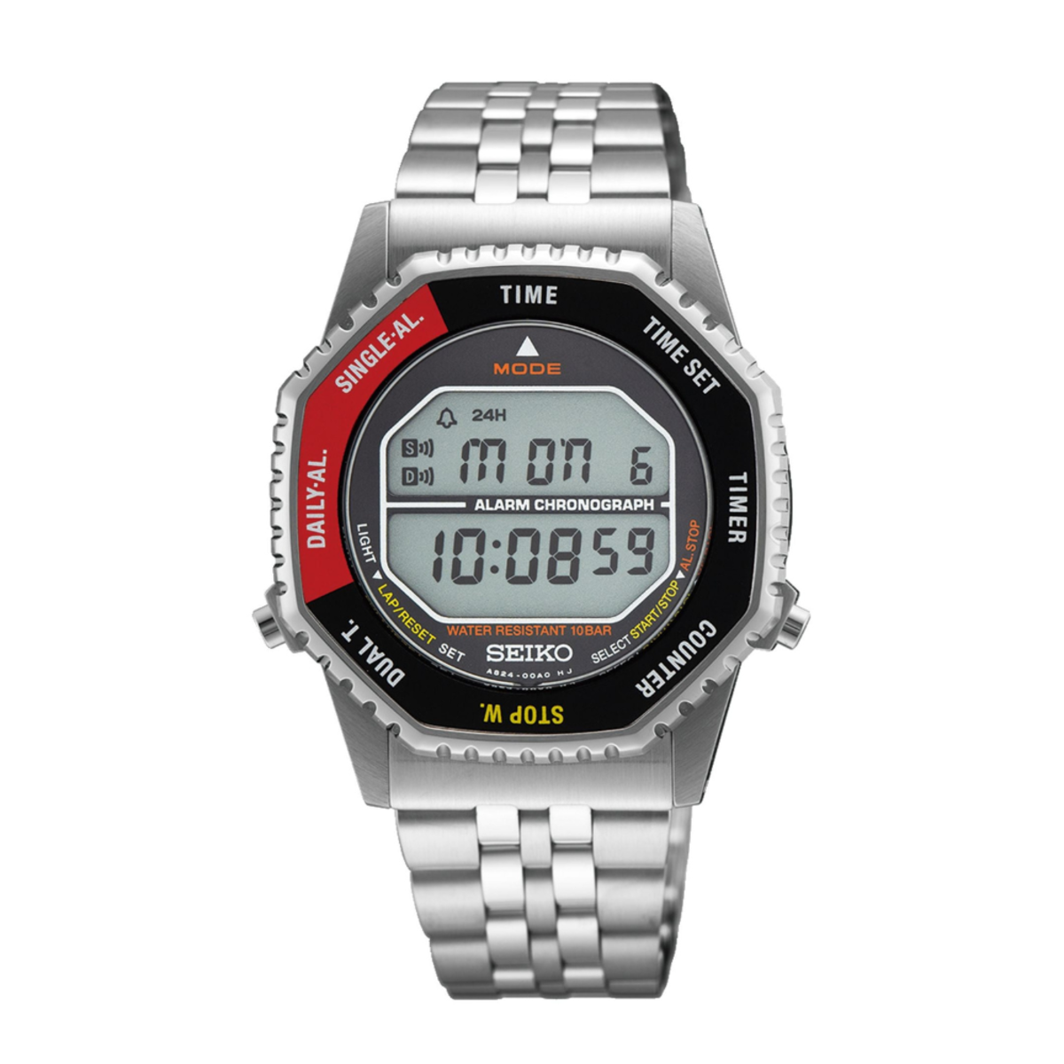 Seiko SMGG19 'Rotocall' Reissue Classic Digital Watch