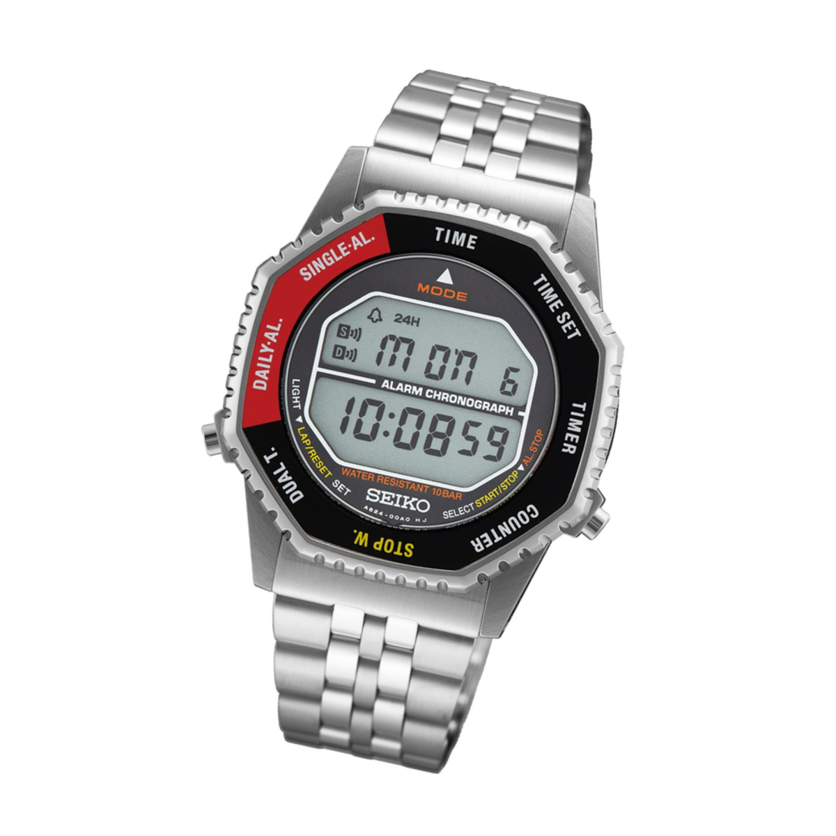 Seiko SMGG19 'Rotocall' Reissue Classic Digital Watch