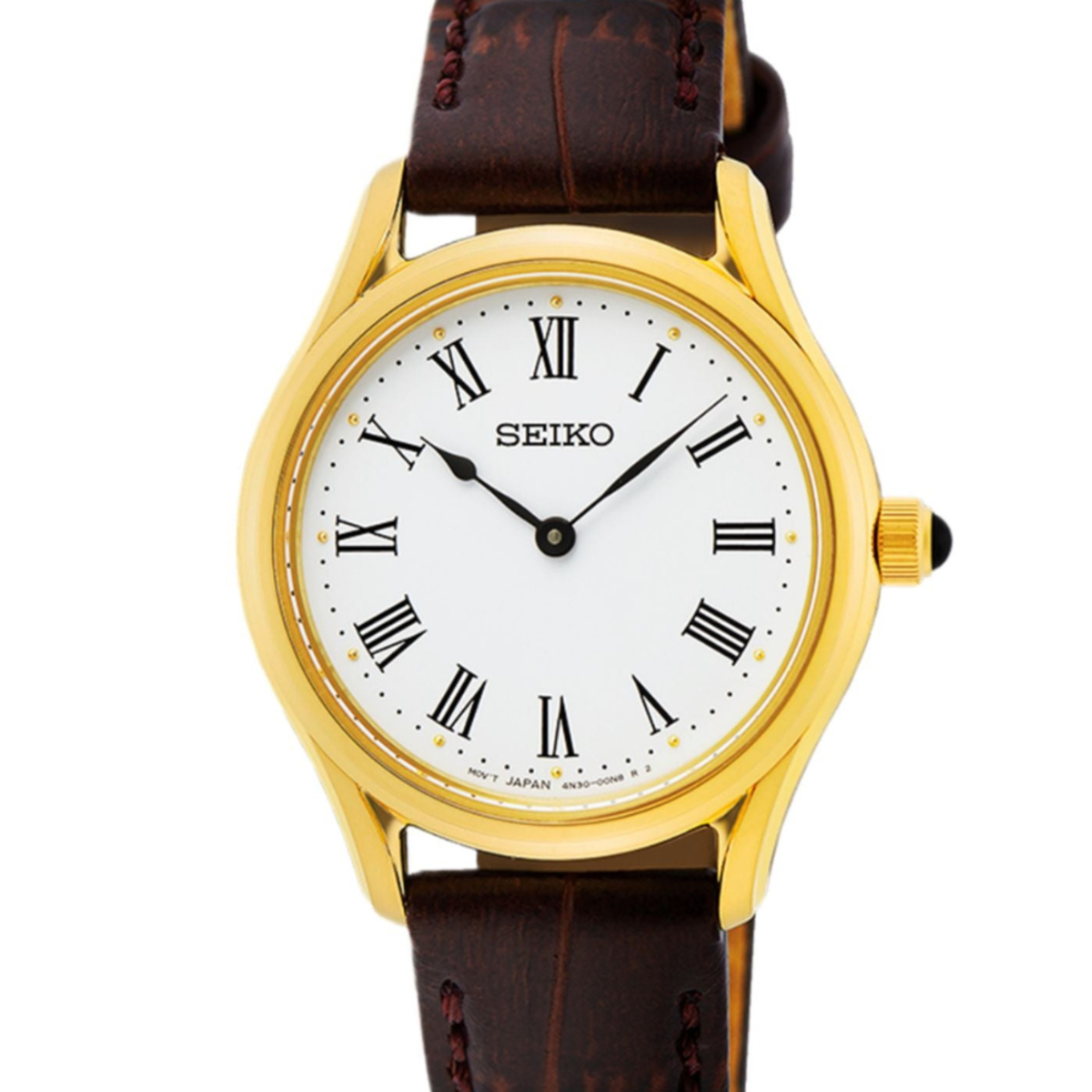 Seiko SWR072P1 - Classic White Dial Quartz Watch