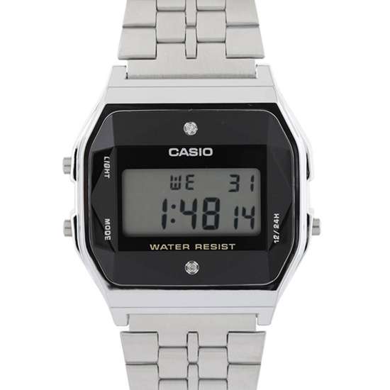 Casio Youth A159WAD-1D A159WAD Natural Diamond Retro Watch