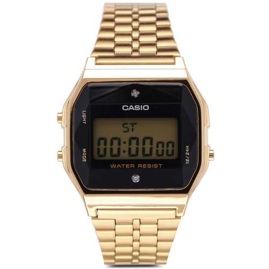 Casio Vintage Gold Digital Watch A159WGED-1 A159WGED-1D