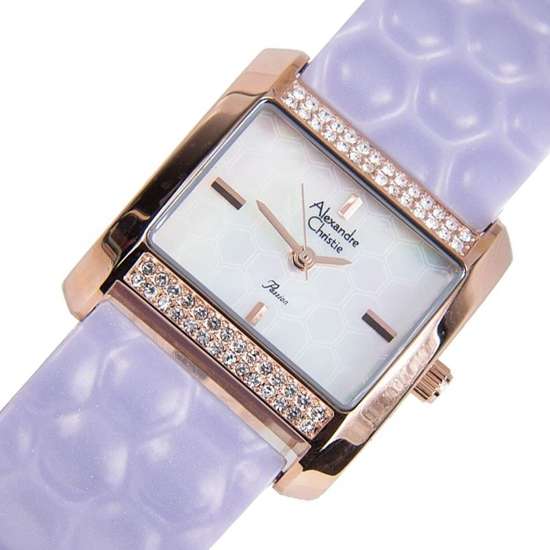 Alexandre Christie AC Purple Watch 2591LHBRGMSPU
