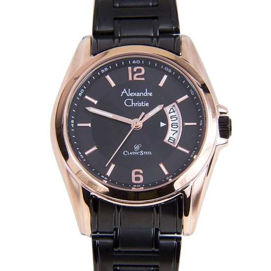 Alexandre Christie 8289LDBBRBA Female Classic Black Watch