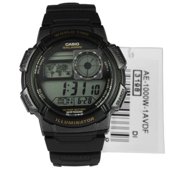Casio World Time Watch AE-1000W-1AVDF AE1000W