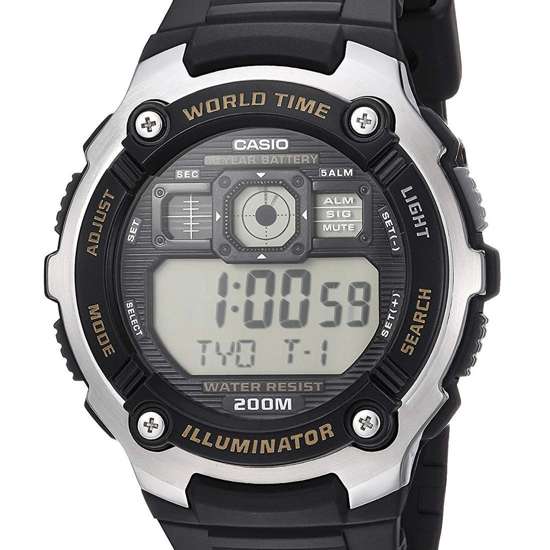 Casio World Time Sports Watch AE-2000W-9A AE2000W-9AV
