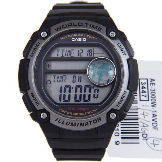 Casio Watch AE-3000W-1AV AE3000W