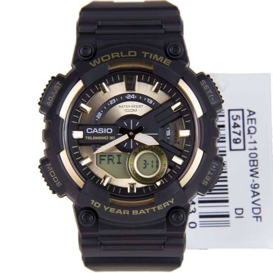 Casio World Time Watch AEQ-110BW-9AV