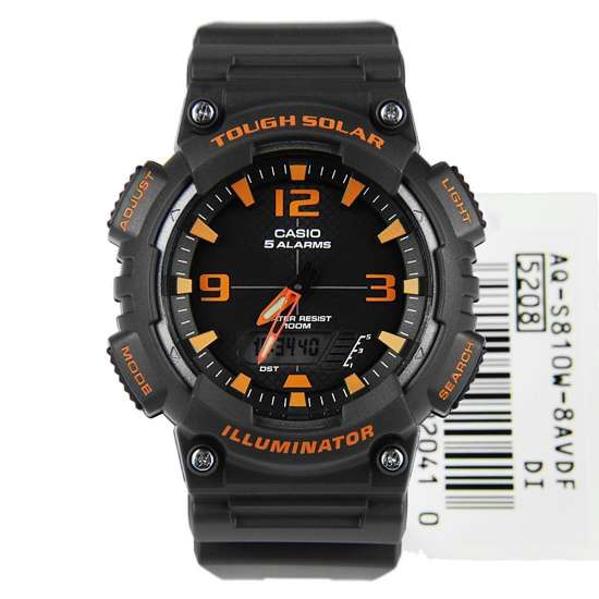 Casio AQ-S810W-8AVDF AQ-S810W-8A Tough Solar Illumir Watch
