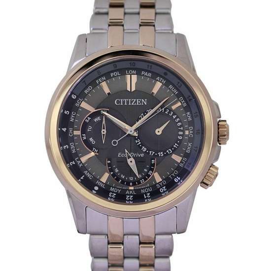 Citizen BU2026-65H Eco Drive Two Tone Stainless Watch