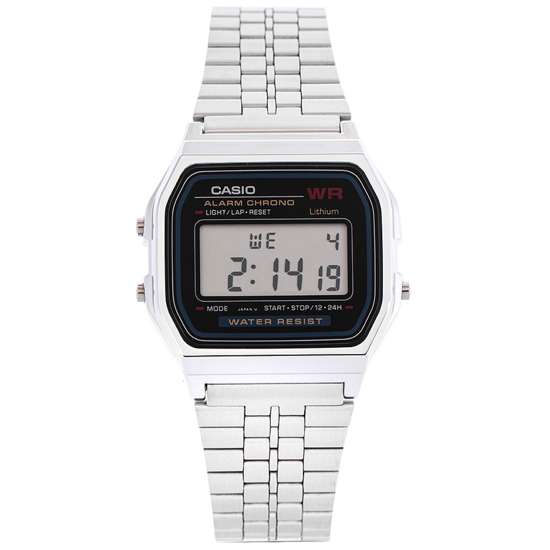 Casio Retro A159W-N1DF A159W-N1 Unisex Digital Stainless Steel Watch