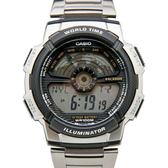 Casio World Time AE-1100WD-1AV AE1100WD-1A Digital Watch