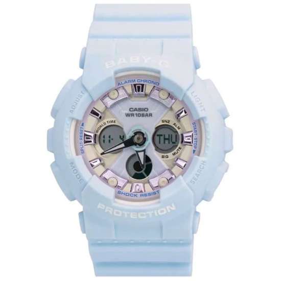 Casio Baby-G Icy Blue Pastel BA-130WP-2A BA130WP-2 Casual Watch