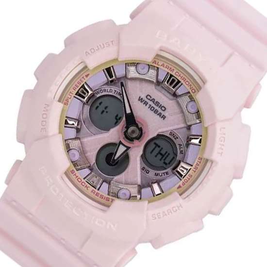 Casio Baby-G Icy Pink Pastel BA-130WP-4A BA130WP-4 Fashion Watch