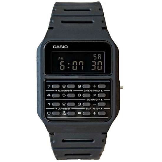 Casio Retro Black Calculator Watch CA-53WF-1B CA-53WF-1BDF