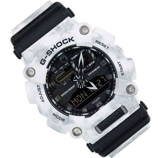 Casio G-Shock Frozen Forest GA-900GC-7A GA900GC-7 White Camouflage Watch