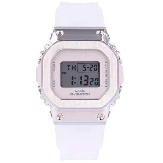 Casio G-Shock Metal Covered Silver GM-S5600SK-7 GMS5600SK-7D Translucent Watch