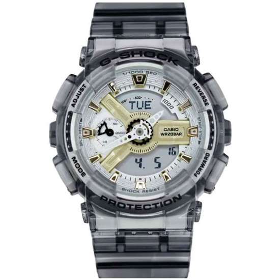 Casio G-Shock Grey Metallic Translucence Watch GMA-S110GS-8A GMAS110GS-8