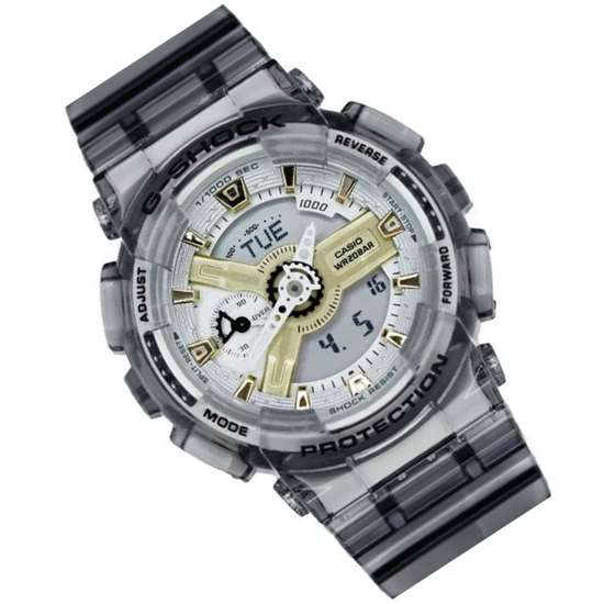 Casio G-Shock Grey Metallic Translucence Watch GMA-S110GS-8A GMAS110GS-8
