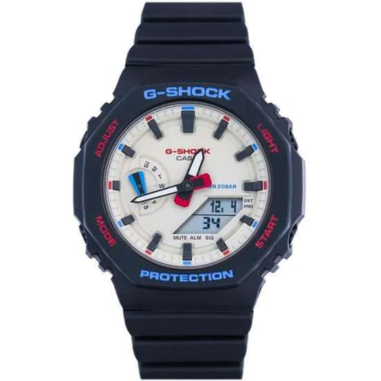 Casio G-Shock Tricolor GMA-S2100WT-1A GMAS2100WT-1 Black Octagon Watch