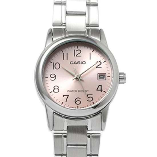 Casio LTP-V002D-4B LTPV002D-4B Pink Dial Watch