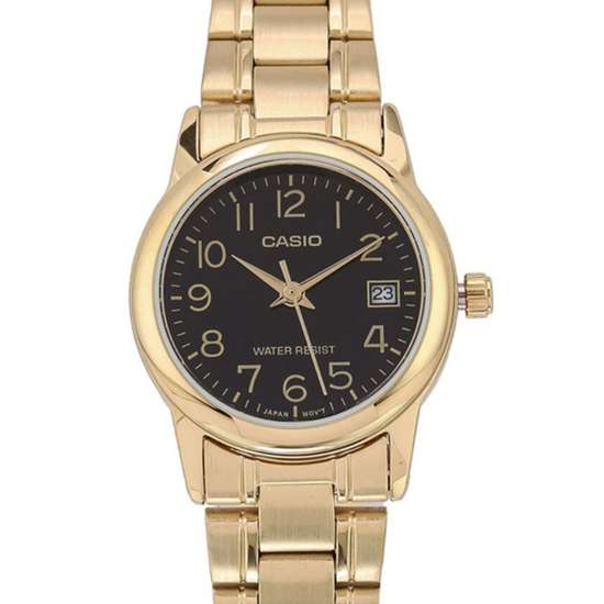 Casio LTP-V002G-1B LTPV002G-1B Female Gold Watch