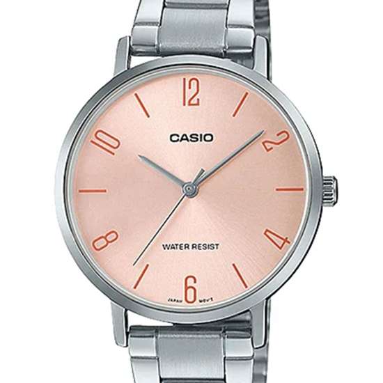 Casio LTP-VT01D-4B2 LTPVT01D-4B2 LTP-VT01D-4B2UDF Ladies Stainless Steel Watch