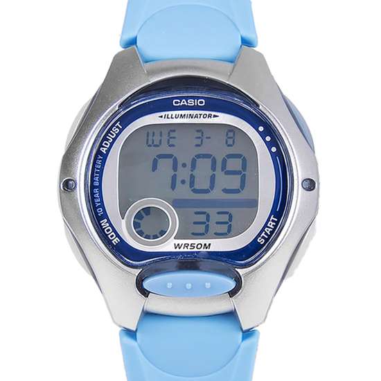Casio LW-200-2BV LW200-2B Ladies Dual Time Blue Watch