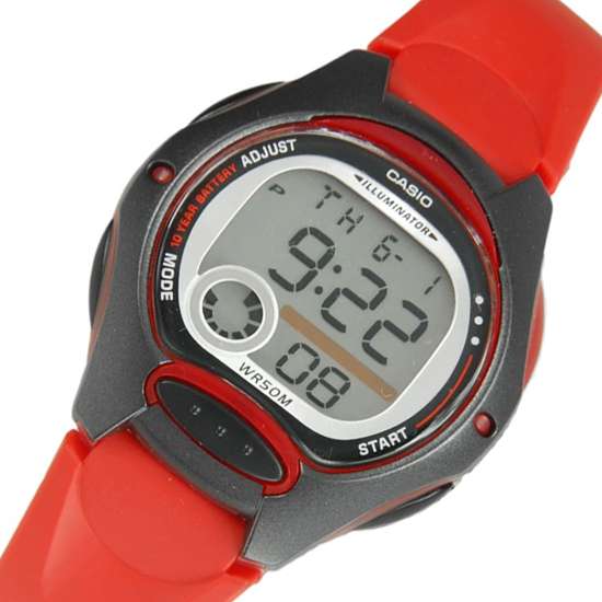 Casio LW-200-4A LW200-4AV Red Digital Watch