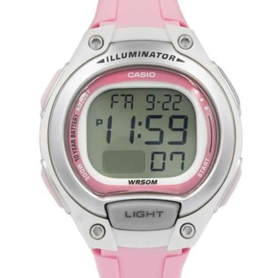 Casio LW-203-4AV LW203-4A Female Pink Digital Watch