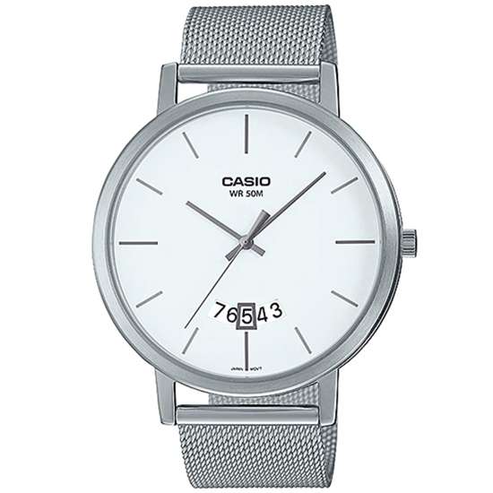 Casio Quartz MTP-B100M-7EV MTPB100M-7E Male Mesh Watch