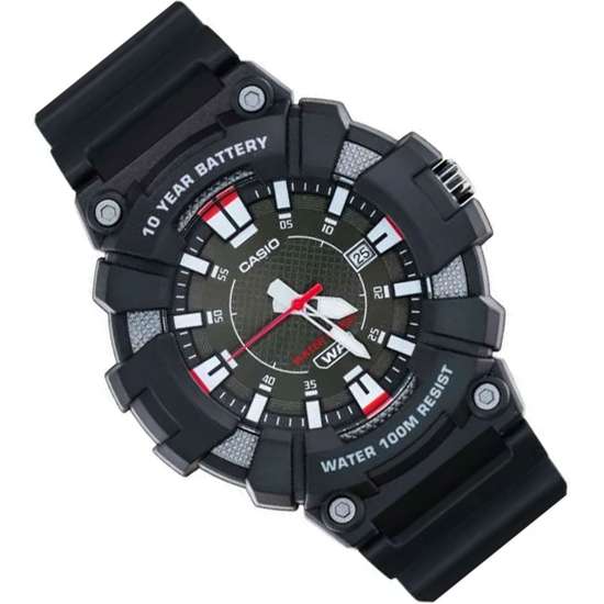 Casio Youth Black Analog MW-610H-1A MW610H-1A Sporty Watch