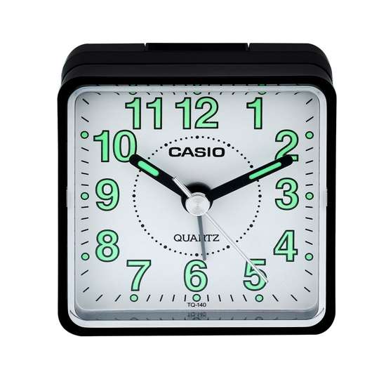Casio Travellers Alarm TQ140-1B TQ-140-1B Table Clock