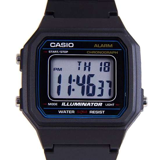 Casio W-217H-1AV W217H-1A Digital Classic Watch