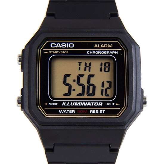 Casio W-217H-9AV W217H-9A Digital Classic Watch