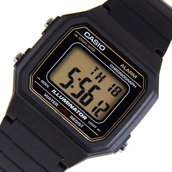 Casio W-217H-9AV W217H-9A Digital Classic Watch