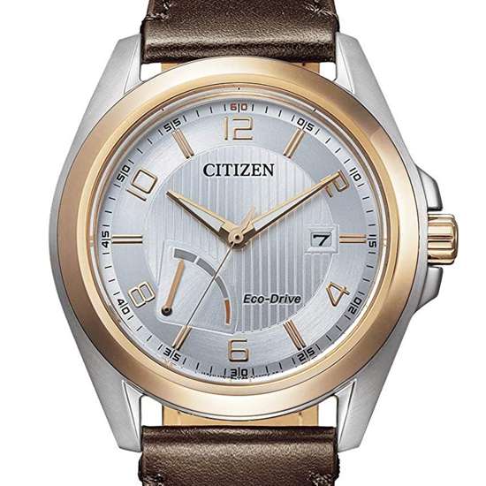 Citizen AW7056-11A Male Leather Solar Watch