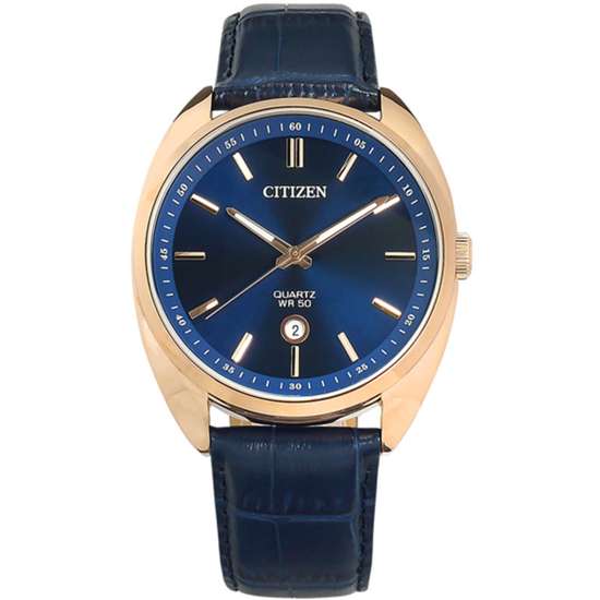 Citizen BI5093-01L Blue Leather Male Watch