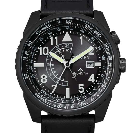 Citizen Promaster Nighthawk BJ7135-02E Eco-Drive Dual Time Watch